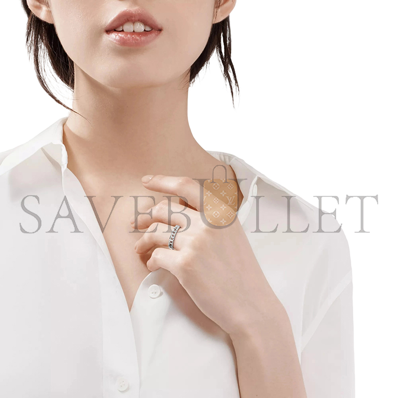 TIFFANY T TRUE NARROW RING IN WHITE GOLD 62508310